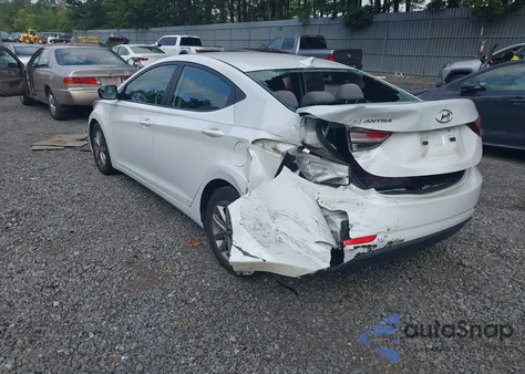 2015 Hyundai Elantra Se из США, поврежденный, VIN 5NPDH4AE7FH611070